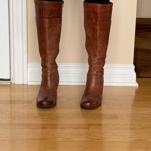 Knee high BOC brown boots